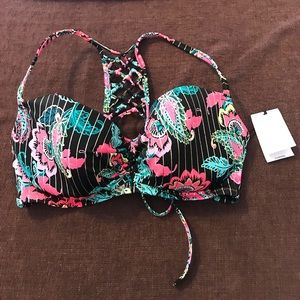Shade and shore swim top